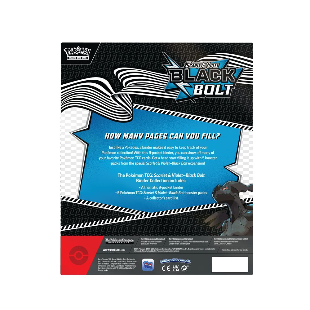 Black Bolt Binder Collection - AA Cards