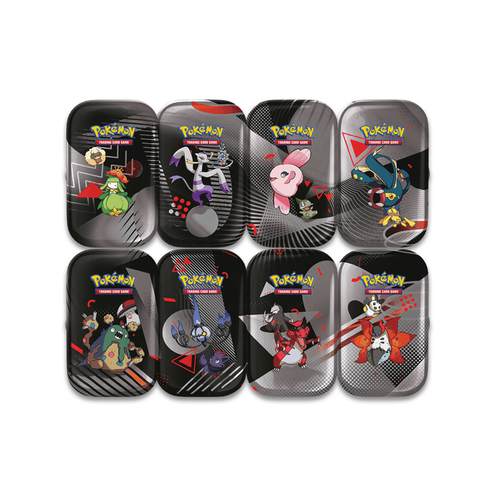 Black Bolt & White Flare Mini Tin - AA Cards