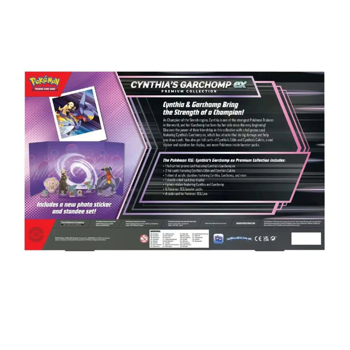 Cynthia’s Garchomp EX Premium Collection - AA Cards