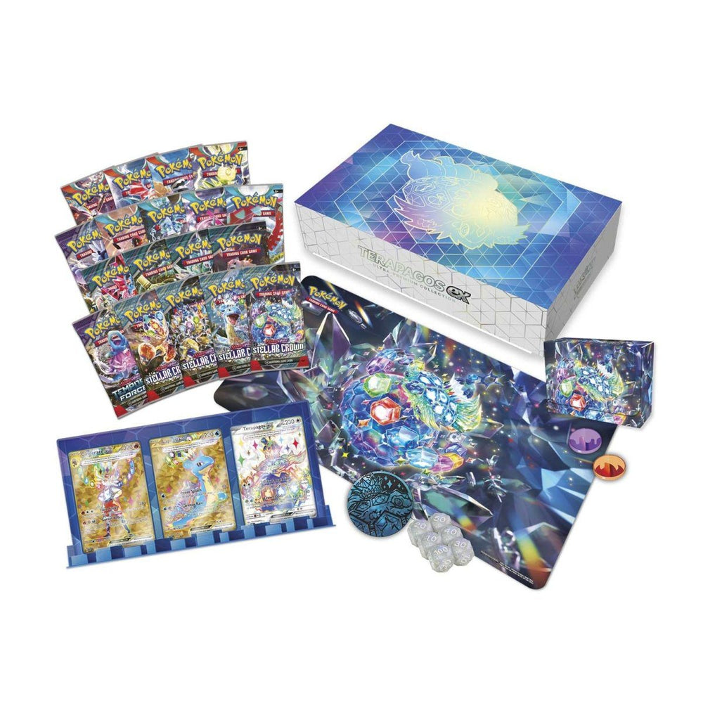 Pokémon Terapagos ex Ultra Premium Collection - AA Cards