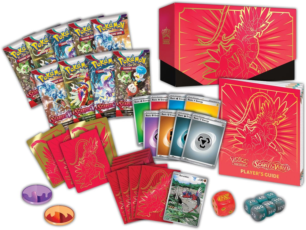 Scarlet & Violet Koraidon Elite Trainer Box - AA Cards