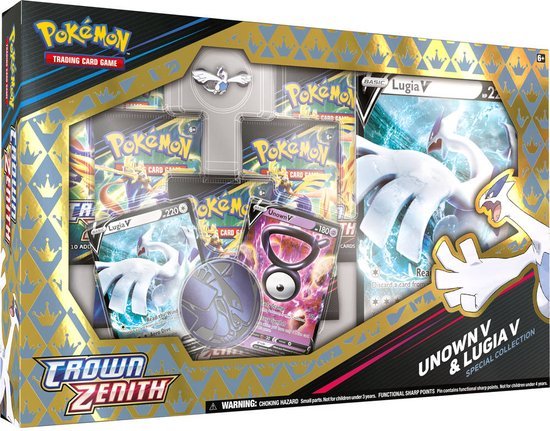 Unown V & Lugia V Collection Box - AA Cards