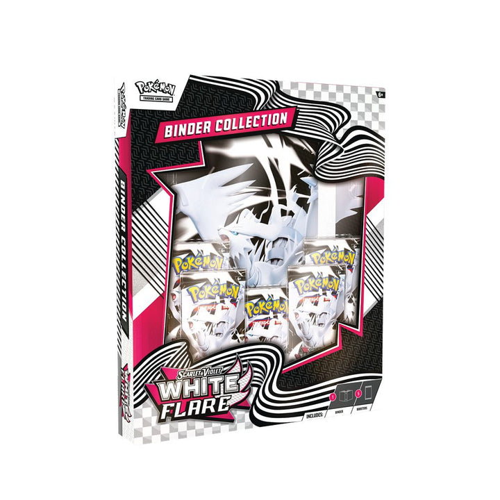 White Flare Binder Collection - AA Cards