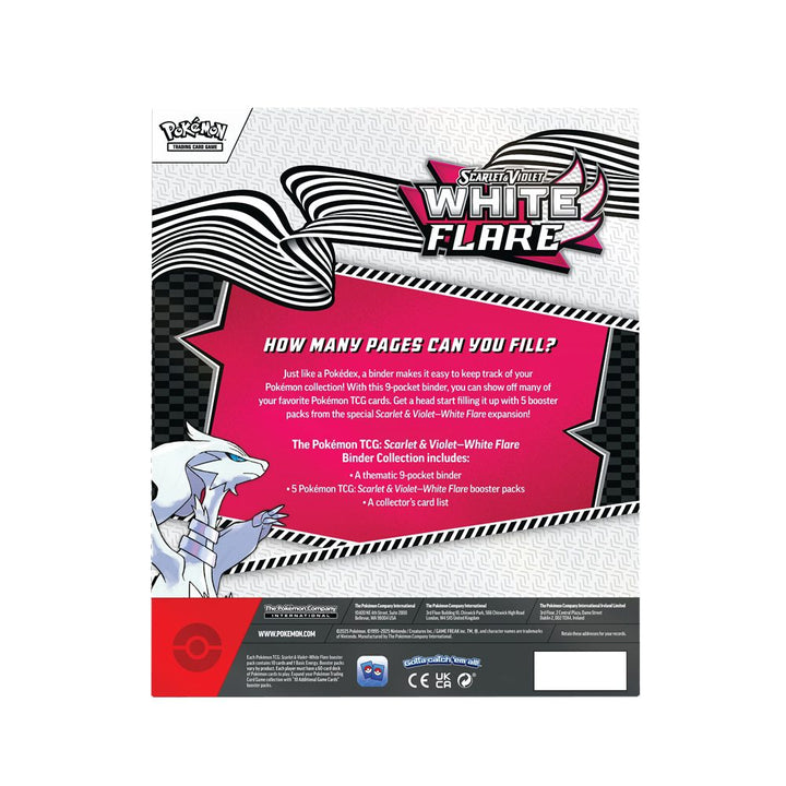 White Flare Binder Collection - AA Cards