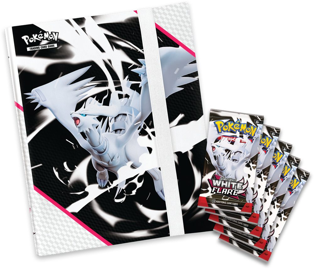 White Flare Binder Collection - AA Cards
